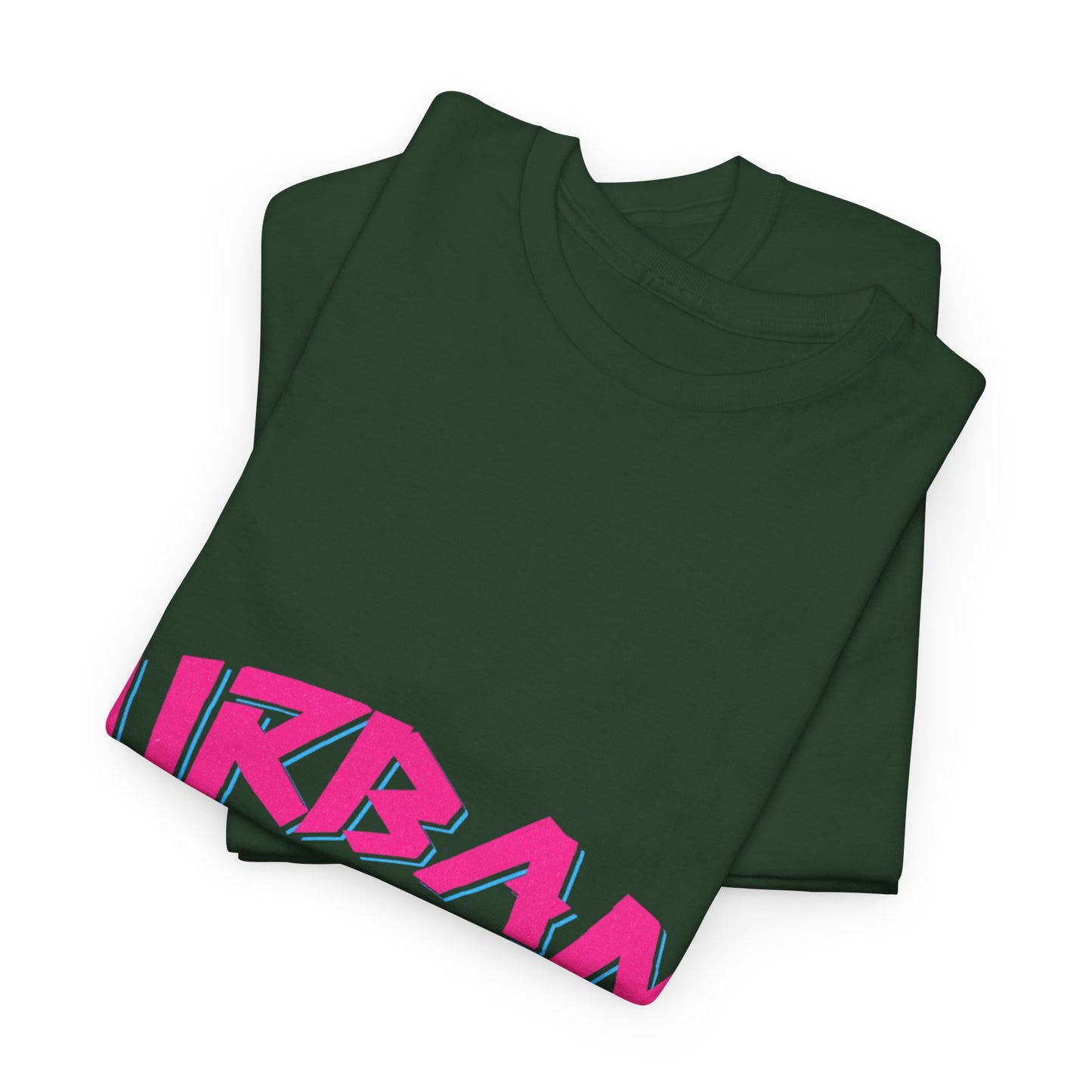 T-shirt con scritta "UrbanStride Neon Pulse"