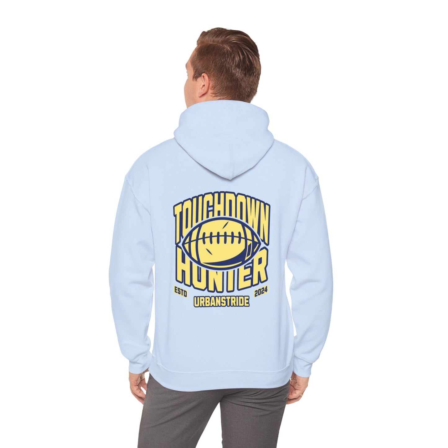 Felpa con scritta "Touchdown hunter"