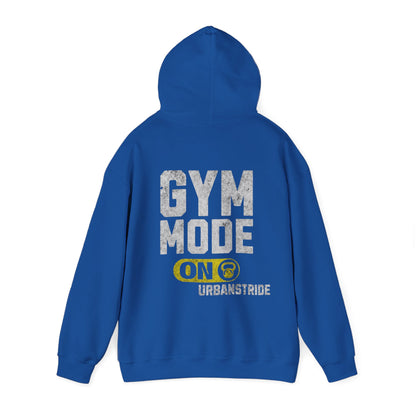 Felpa con scritta "Gym mode on"