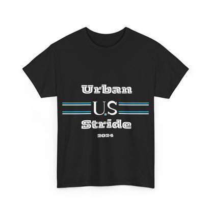 T-shirt con scritta "urbanstride " abbreviata U.S