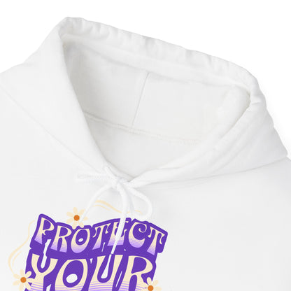 Felpa con scritta "Protect your energy"