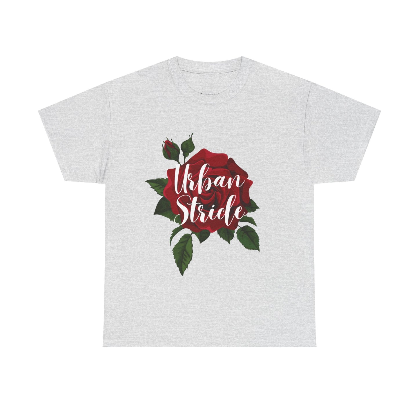 T-shirt con scritta "UrbanStride Vintage Flower