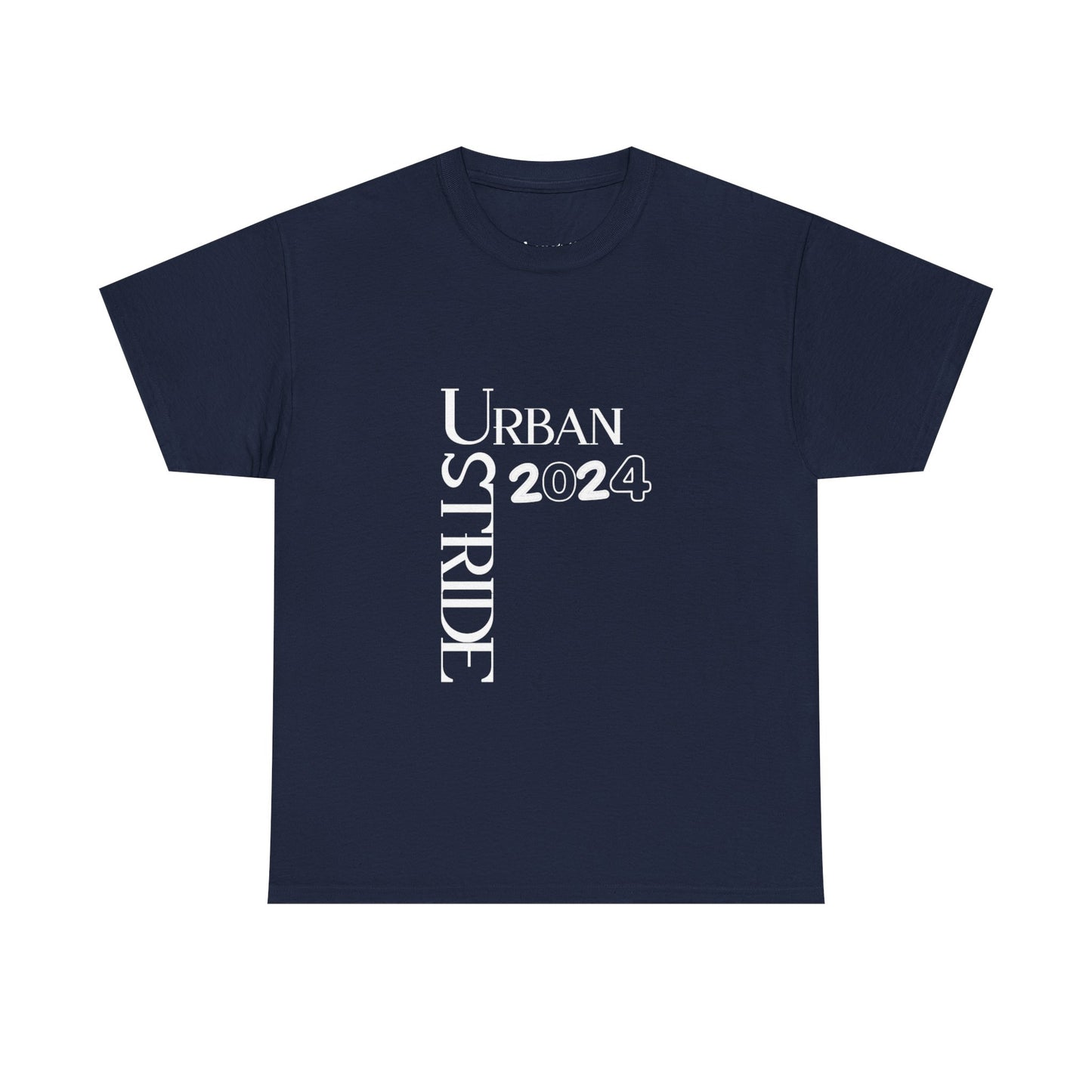 T-shirt con scritta "Urbanstride" red & black