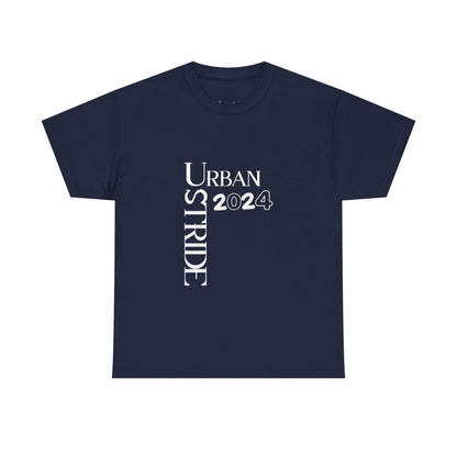 T-shirt con scritta "Urbanstride" red & black
