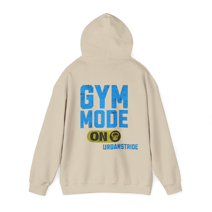 Felpa con scritta "Gym mode on"