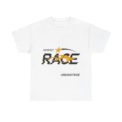 T-shirt con scritta "Spirit race"