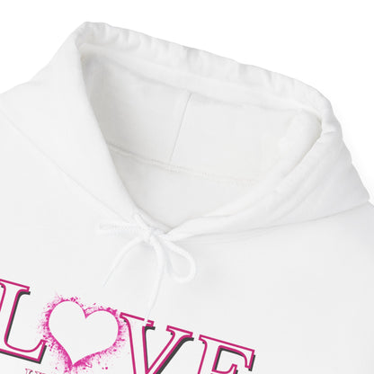 Felpa "LOVE URBANSTRIDE" – Edizione Romantica