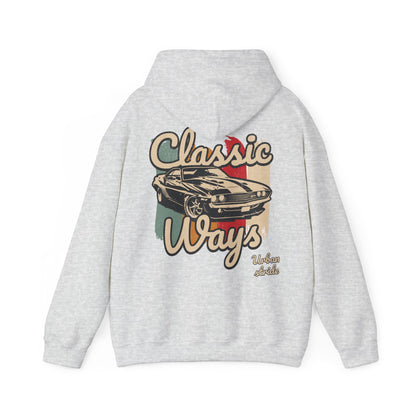 Felpa con scritta "Classic ways"