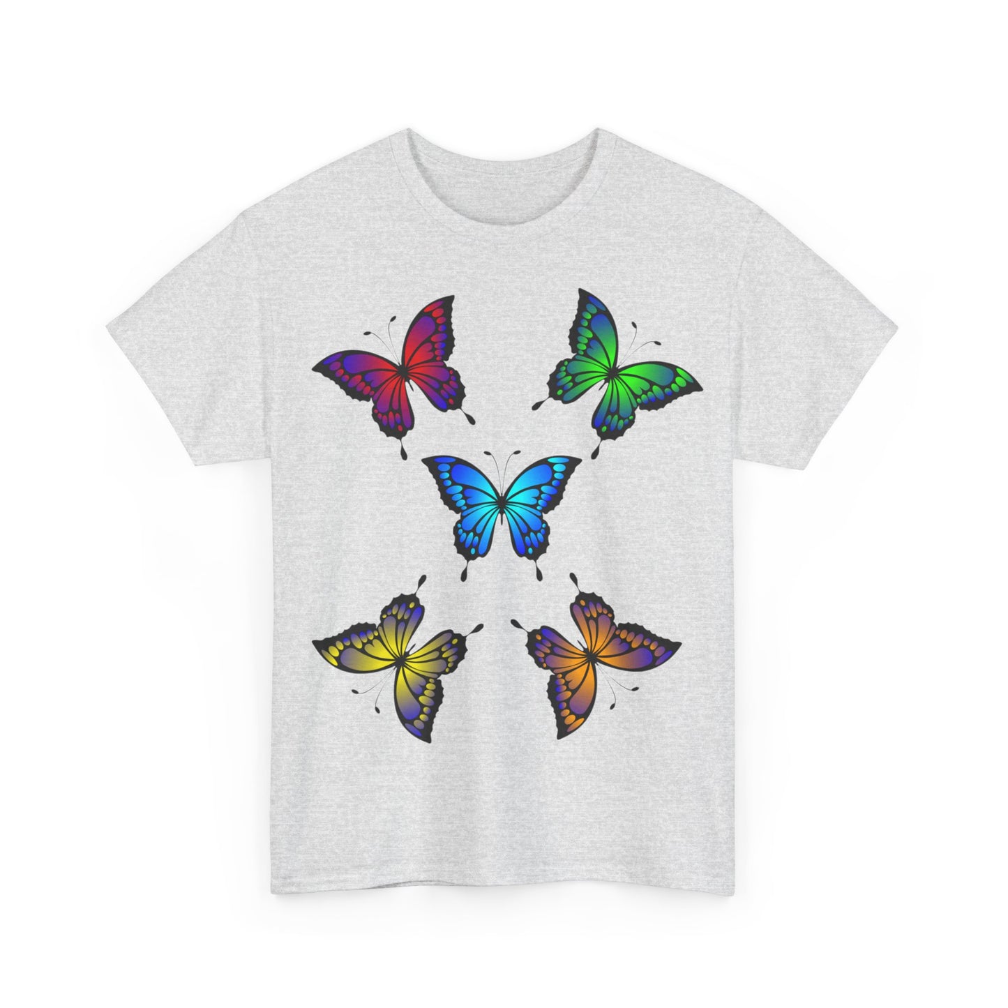 T-shirt con scritta "UrbanStride Butterfly Vibes