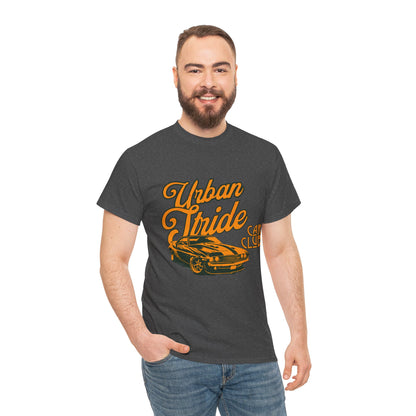 T-shirt con scritta "Urbanstride car club"