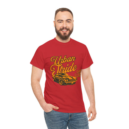 T-shirt con scritta "Urbanstride car club"