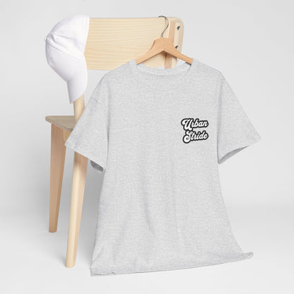 T-shirt con scritta "urbanstride " stile firma