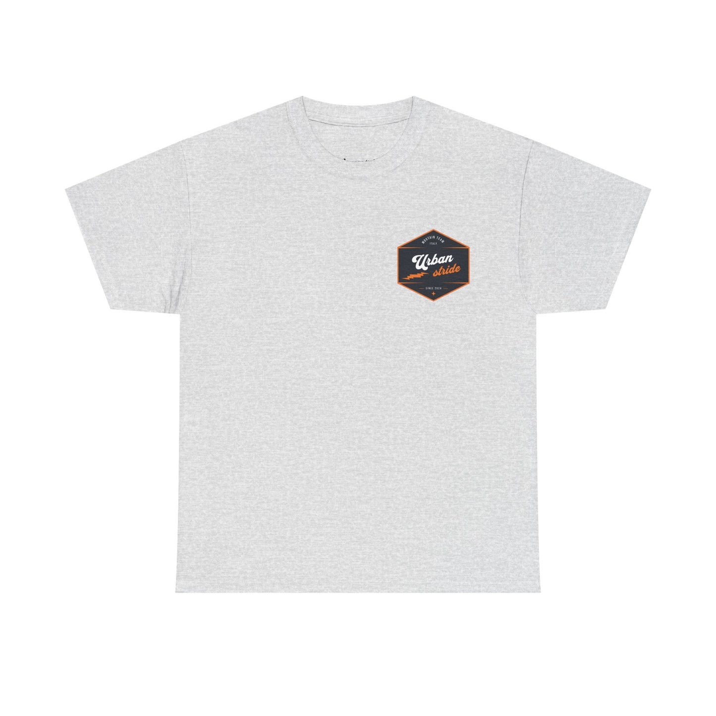 T-shirt Urban Stride® – Logo esagonale vintage in stile aviatore