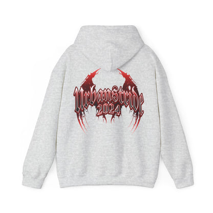 Felpa con scritta "Urbanstride 2024" red wings