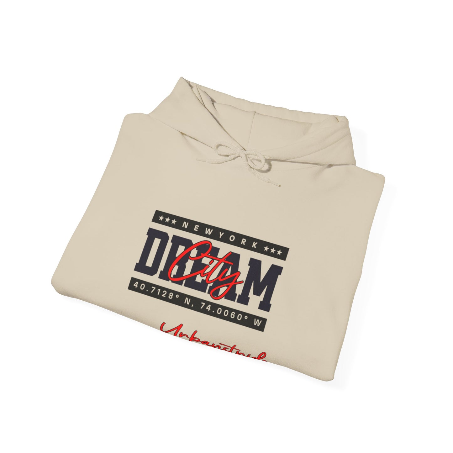 Felpa con scritta "NewYork dream city"
