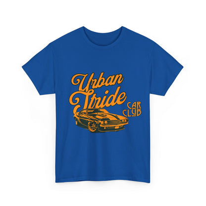 T-shirt con scritta "Urbanstride car club"