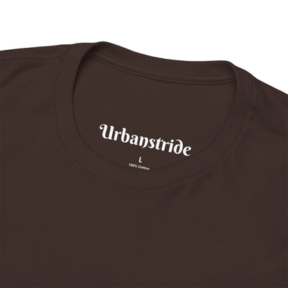 T-shirt Urban Stride® – Logo esagonale vintage in stile aviatore