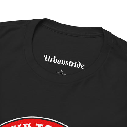 T-shirt con scritta "Live to ride ; Ride to live"
