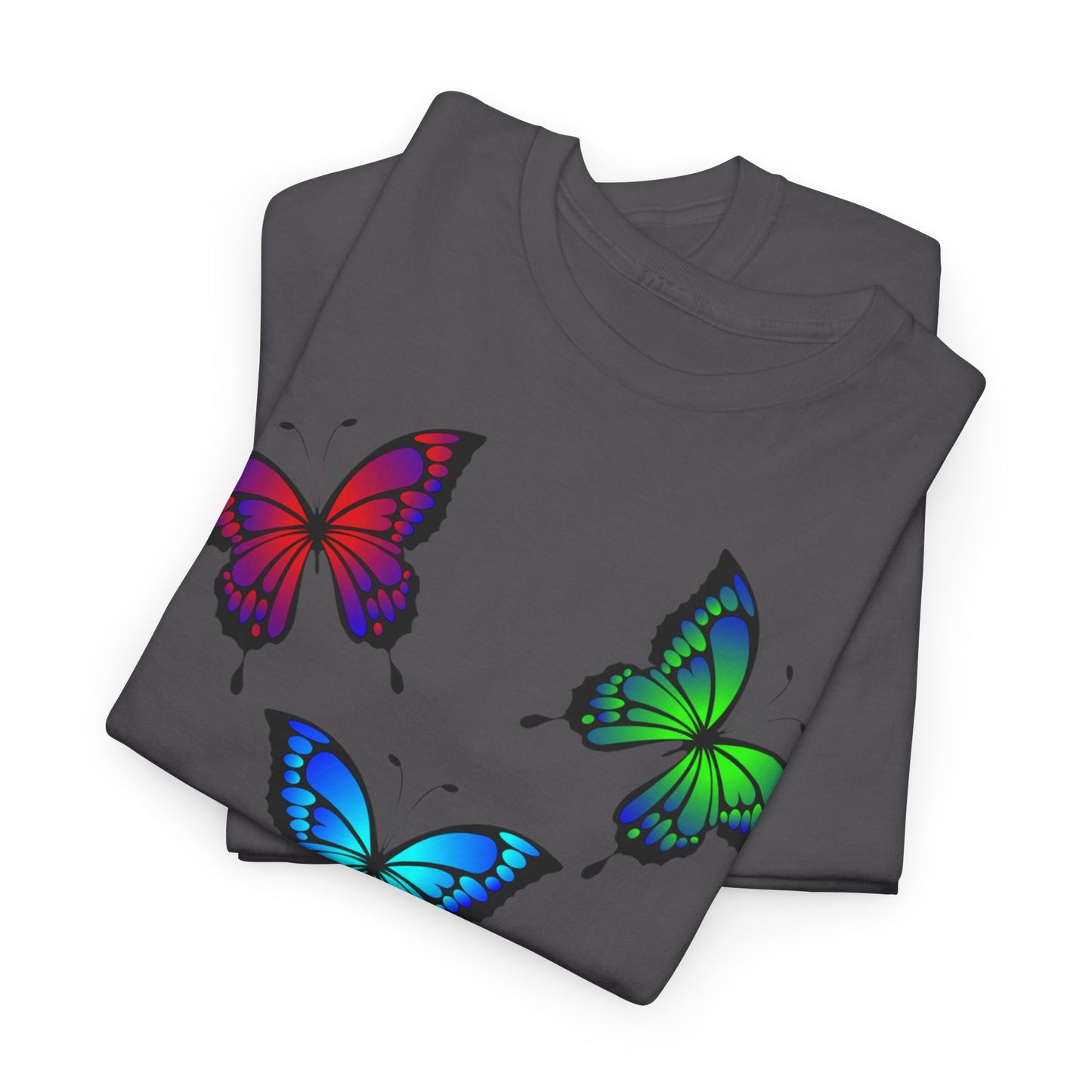 T-shirt con scritta "UrbanStride Butterfly Vibes