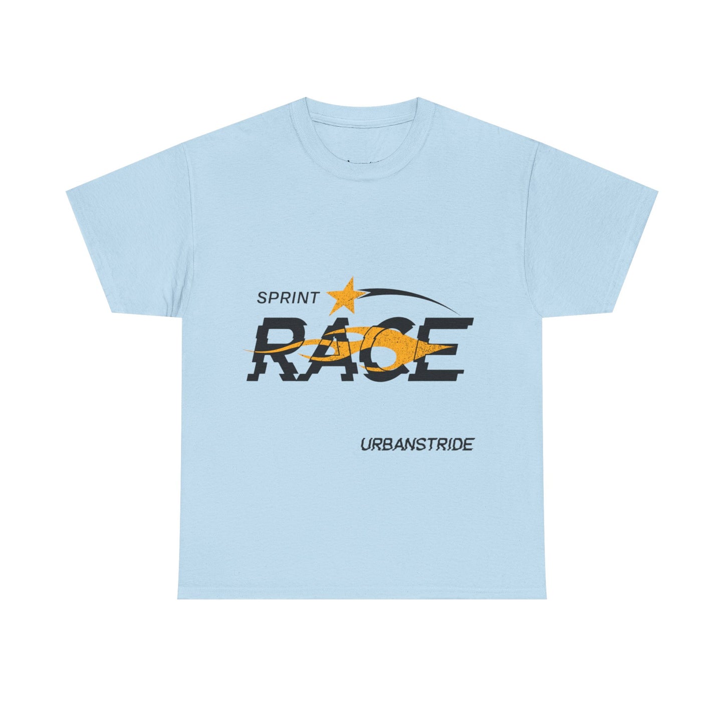 T-shirt con scritta "Spirit race"