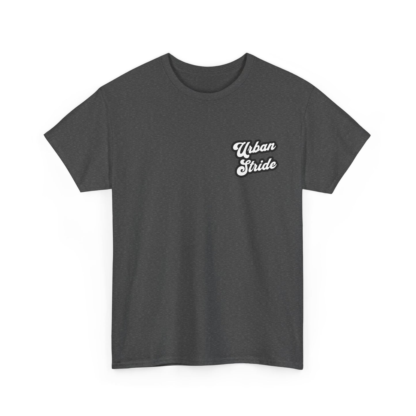 T-shirt con scritta "urbanstride " stile firma