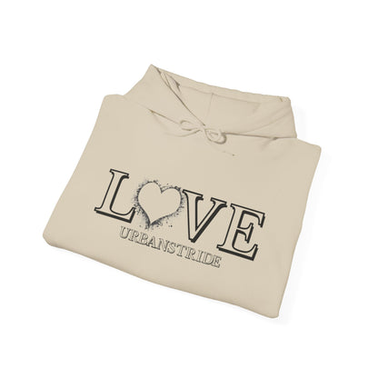 Felpa "LOVE URBANSTRIDE" – Edizione Romantica