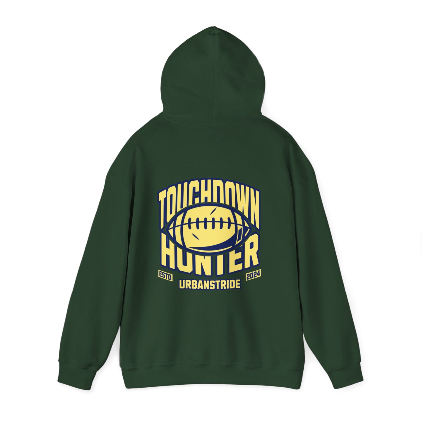 Felpa con scritta "Touchdown hunter"