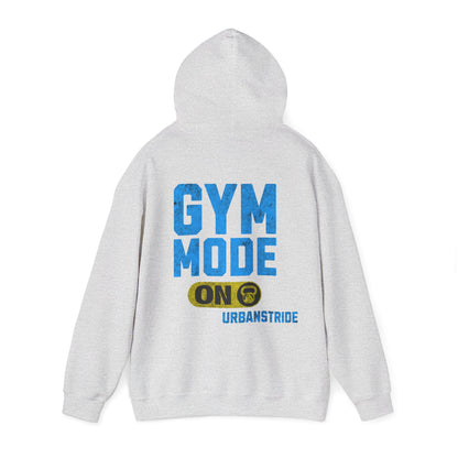 Felpa con scritta "Gym mode on"