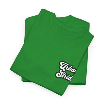T-shirt con scritta "urbanstride " stile firma