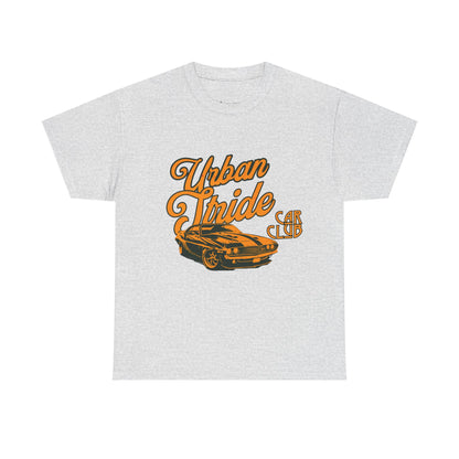T-shirt con scritta "Urbanstride car club"