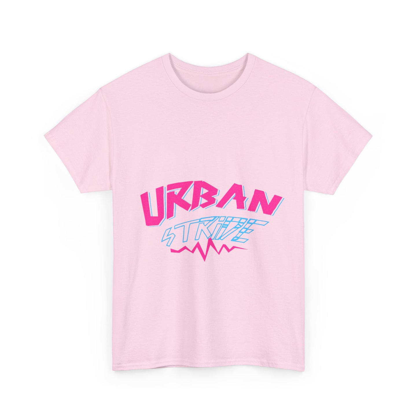 T-shirt con scritta "UrbanStride Neon Pulse"