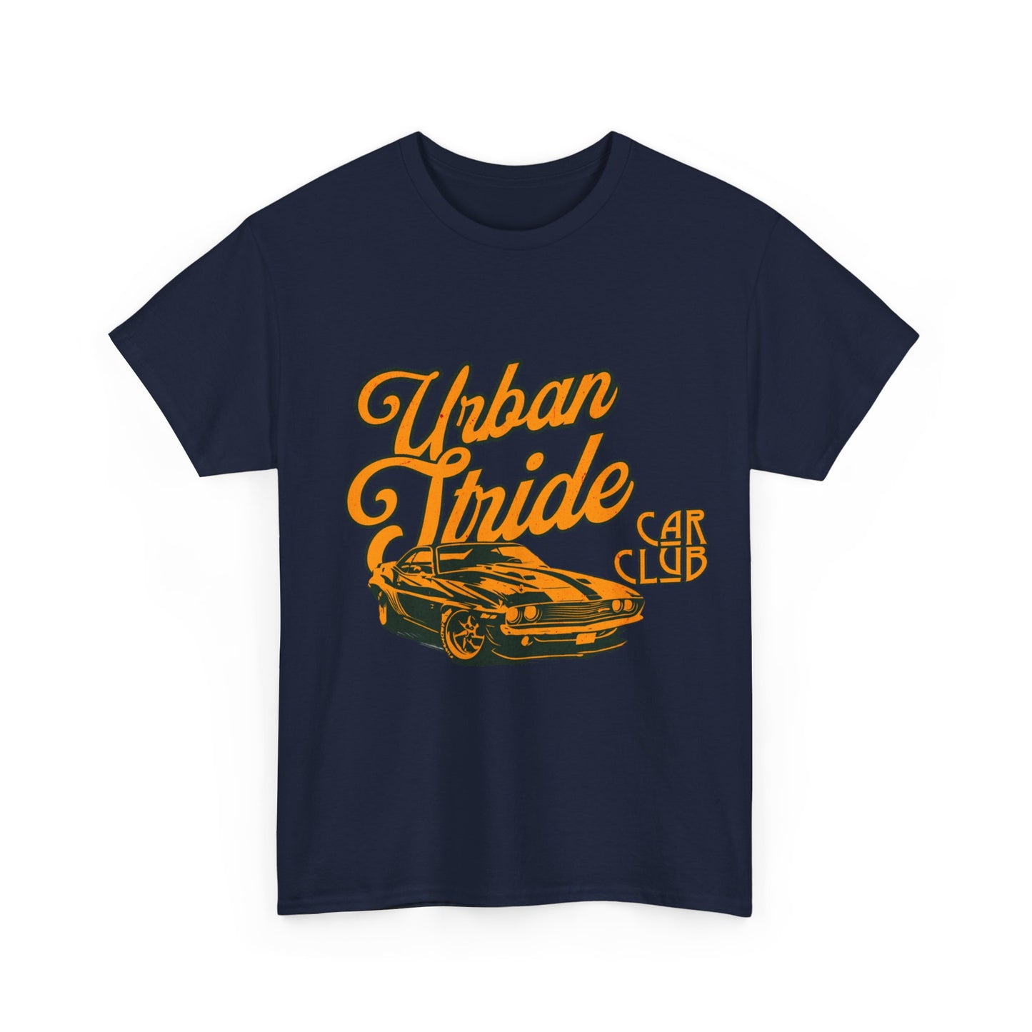 T-shirt con scritta "Urbanstride car club"