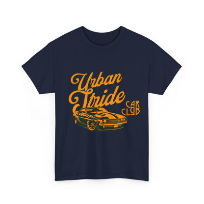 T-shirt con scritta "Urbanstride car club"