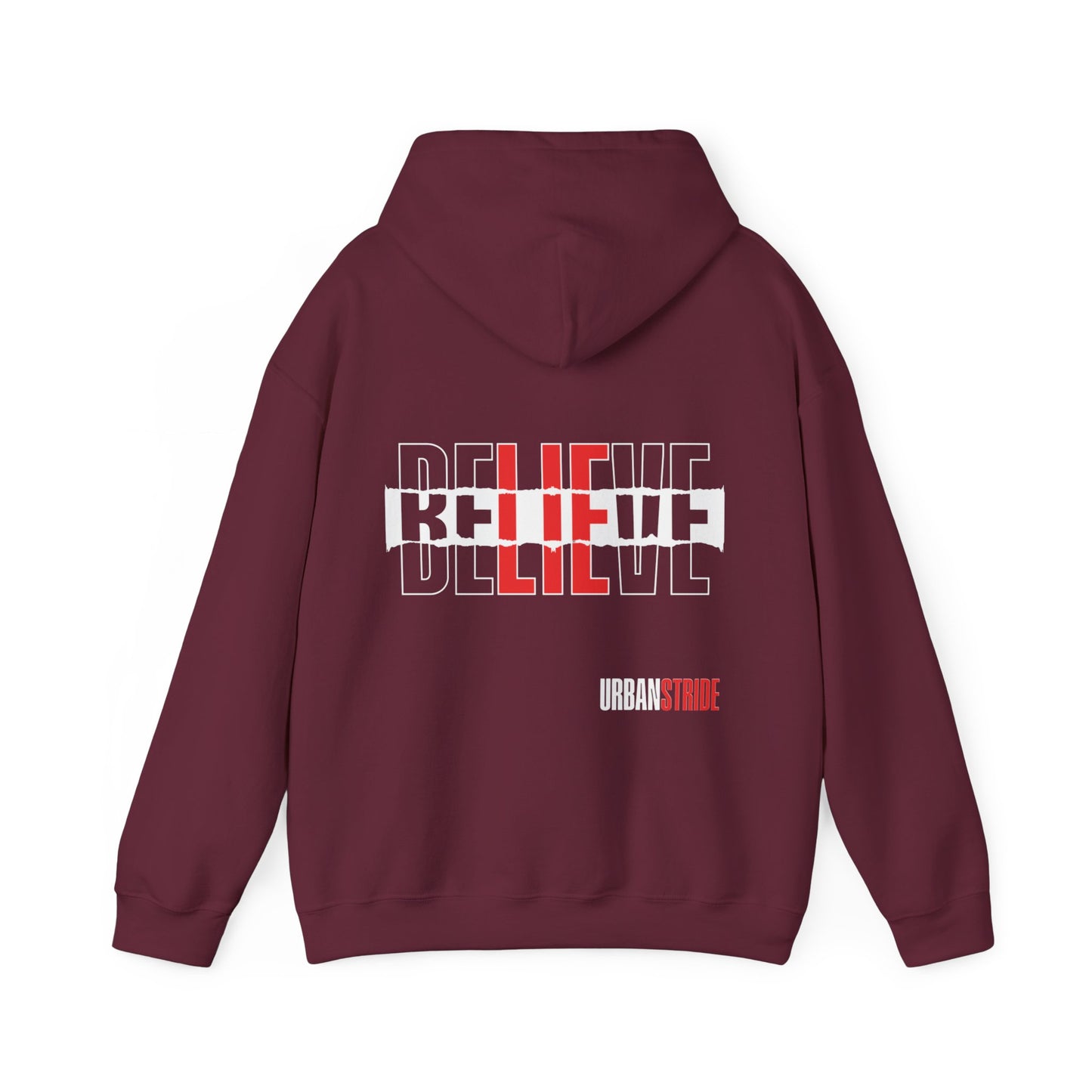 Felpa con scritta "Believe"