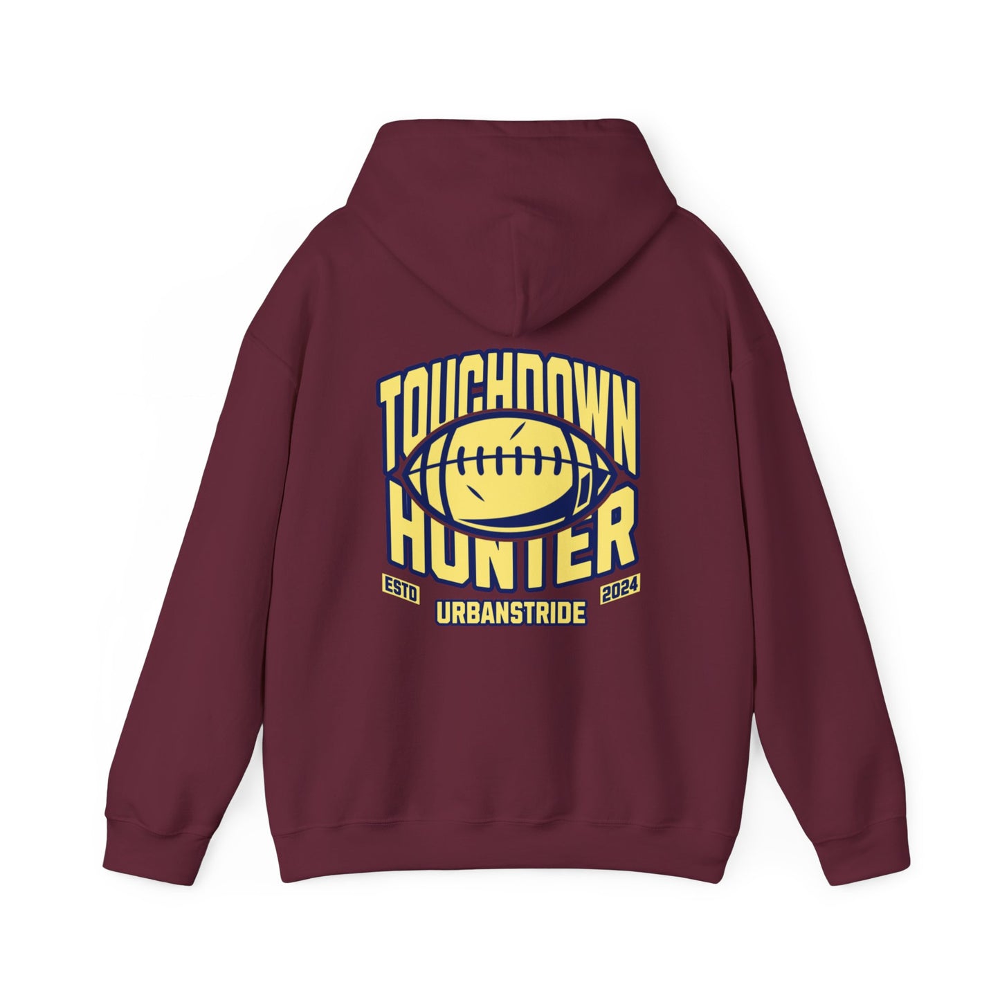 Felpa con scritta "Touchdown hunter"