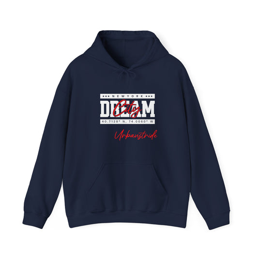 Felpa con scritta "NewYork dream city"