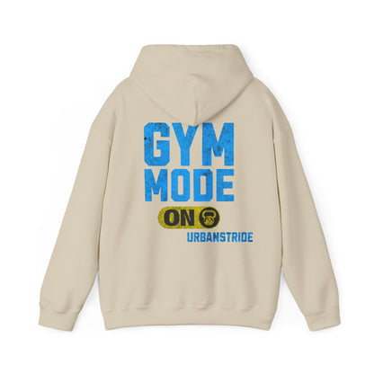Felpa con scritta "Gym mode on"