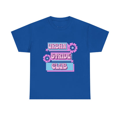 T-shirt con scritta "Urbanstride club"