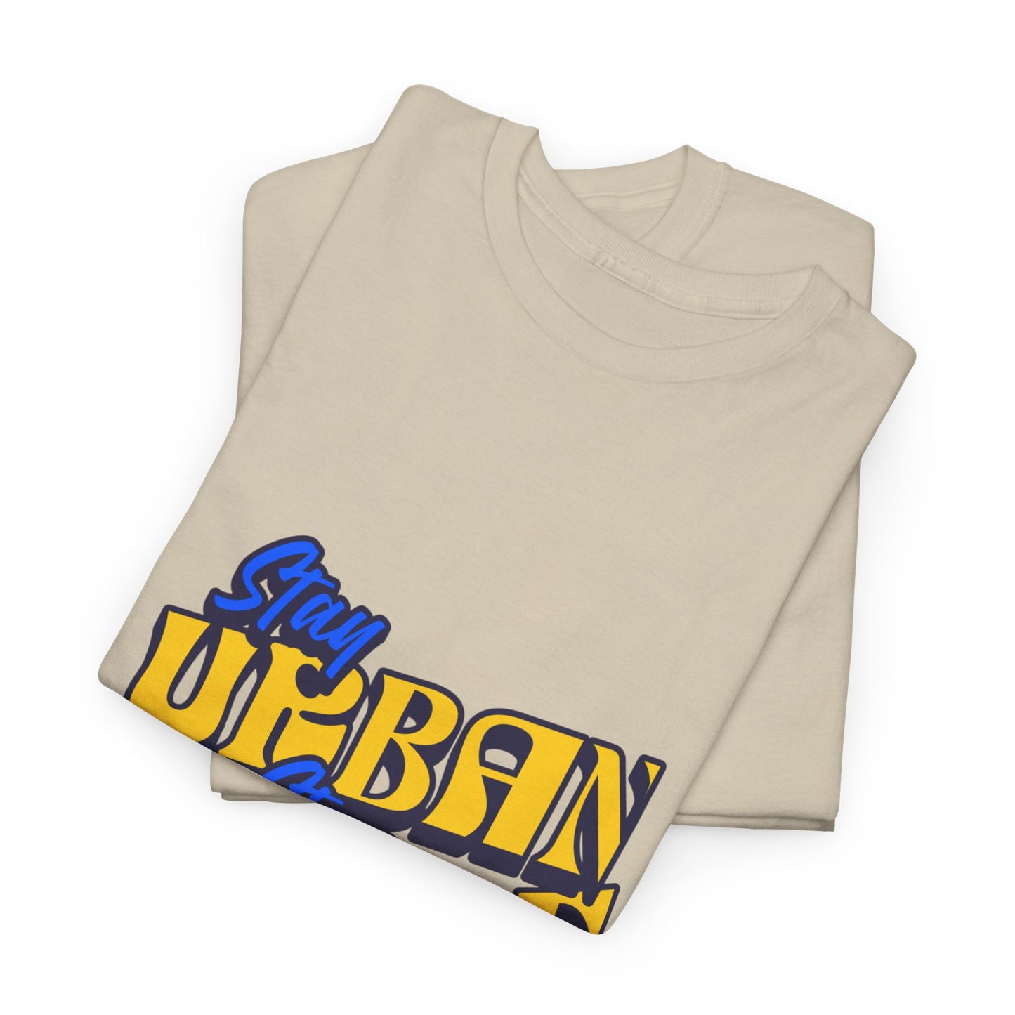 T-shirt con scritta  Stay urban Stay stride