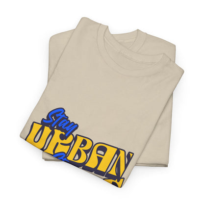 T-shirt con scritta  Stay urban Stay stride