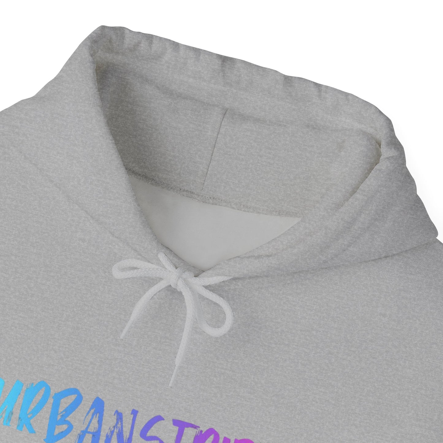 Felpa con logo "URBANSTRIDE" multicolor effetto graffiti