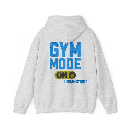 Felpa con scritta "Gym mode on"