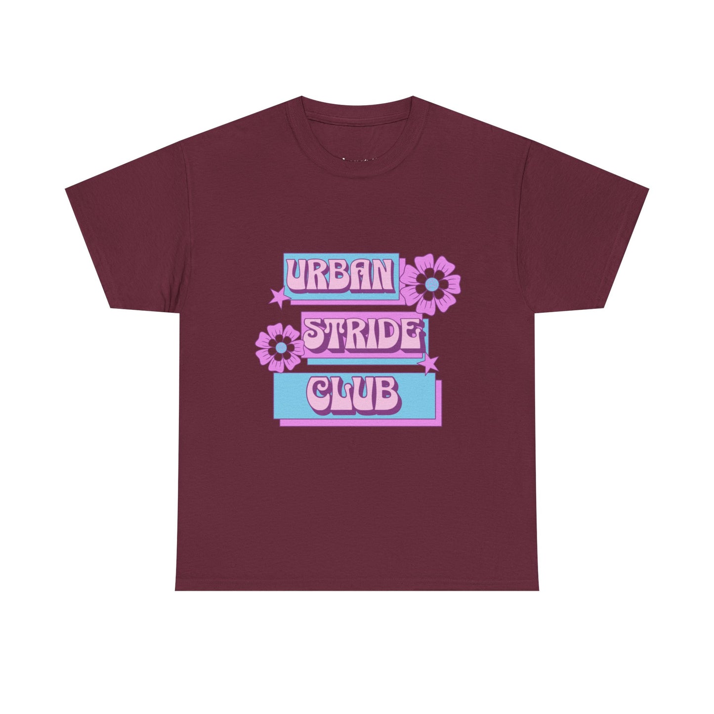 T-shirt con scritta "Urbanstride club"
