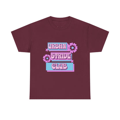 T-shirt con scritta "Urbanstride club"