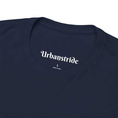 T-shirt Urban Stride® – Logo esagonale vintage in stile aviatore