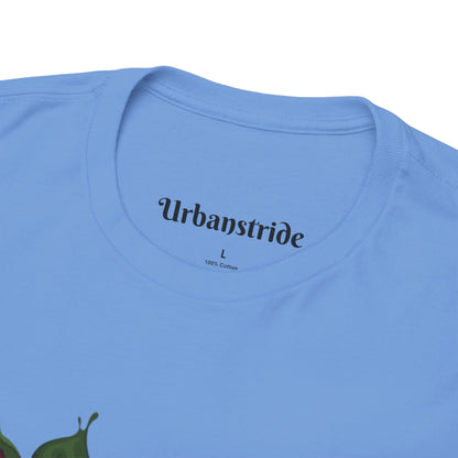 T-shirt con scritta "UrbanStride Vintage Flower