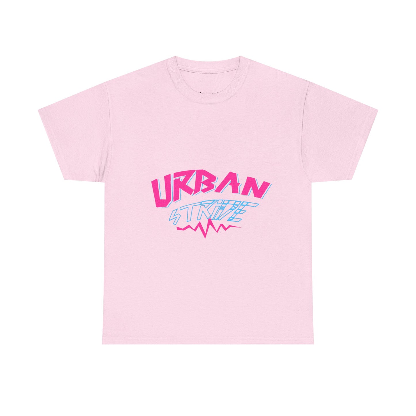 T-shirt con scritta "UrbanStride Neon Pulse"