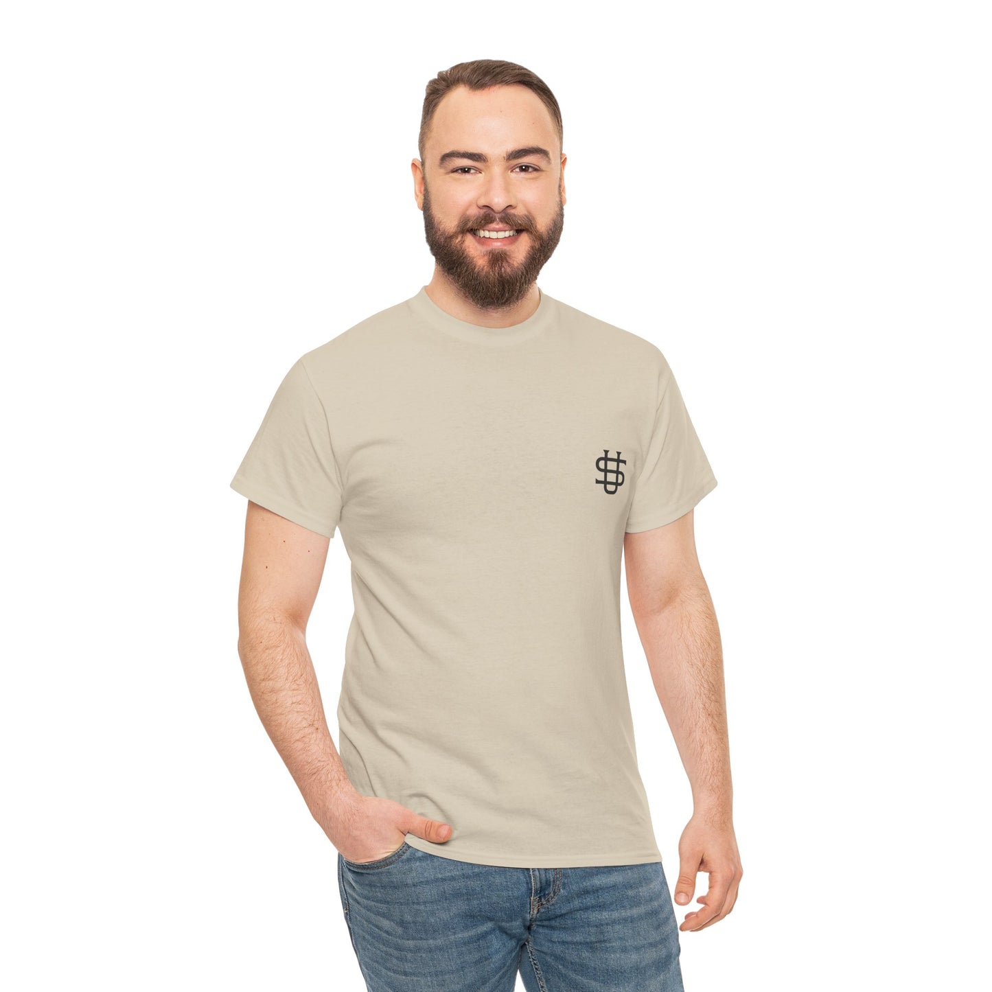 T-shirt con scritta "Urbanstride abbreviata U.S "