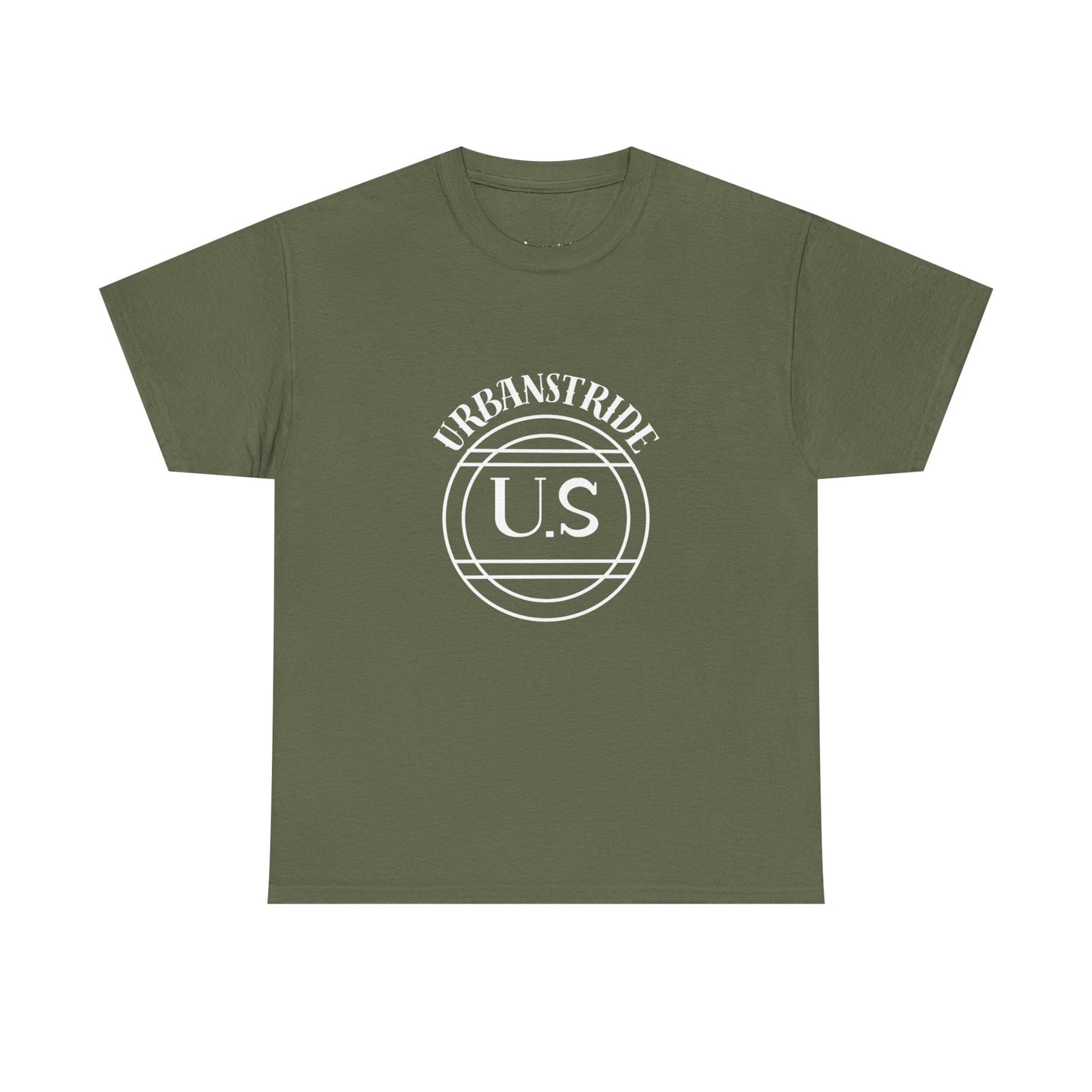 T-shirt con scritta "urbanstride" centrale