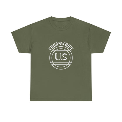 T-shirt con scritta "urbanstride" centrale